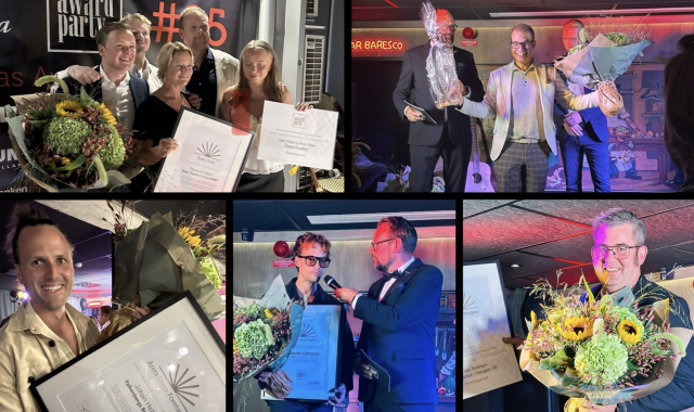Ett stort grattis till pristagarna under årets Award party 2025