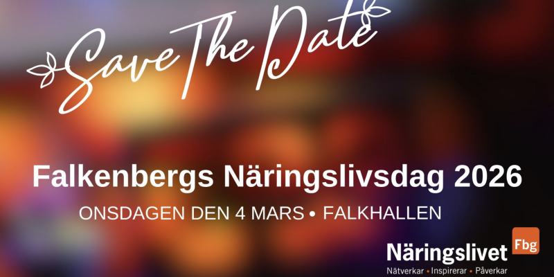 Falkenbergs Näringslivsdag 2026 - Save the date