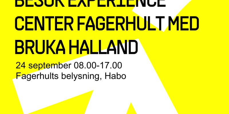 Besök Experience Center Fagerhult - För fastighetsägare och dig som arbetar med installation eller byggprojekt
