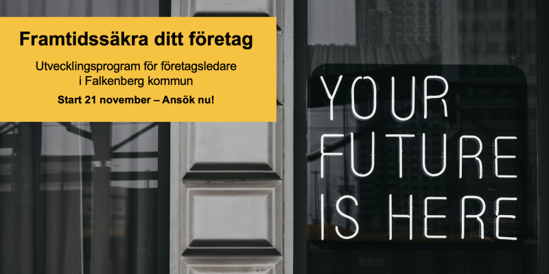 Sista ansökningsdag - Framtidssäkra ditt företag