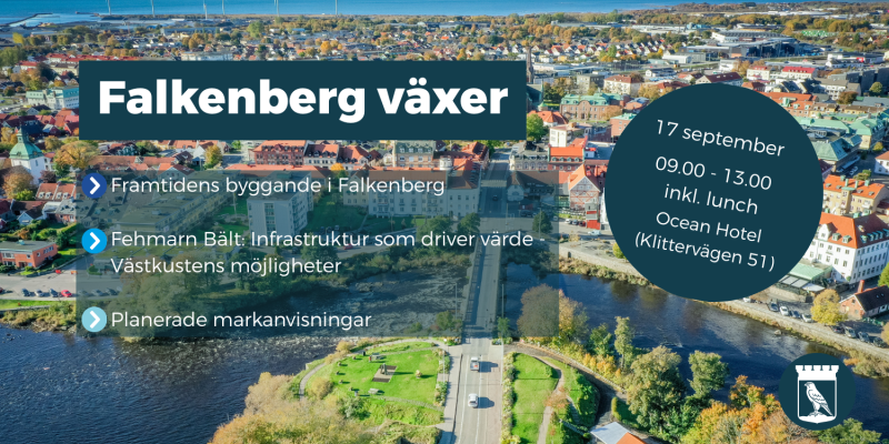 Samhällsbyggnadsträff Falkenberg växer